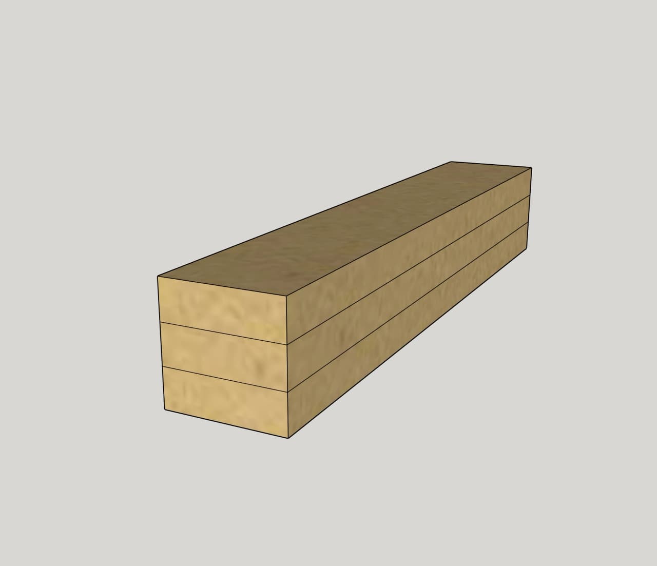 Оконный брус, дуб