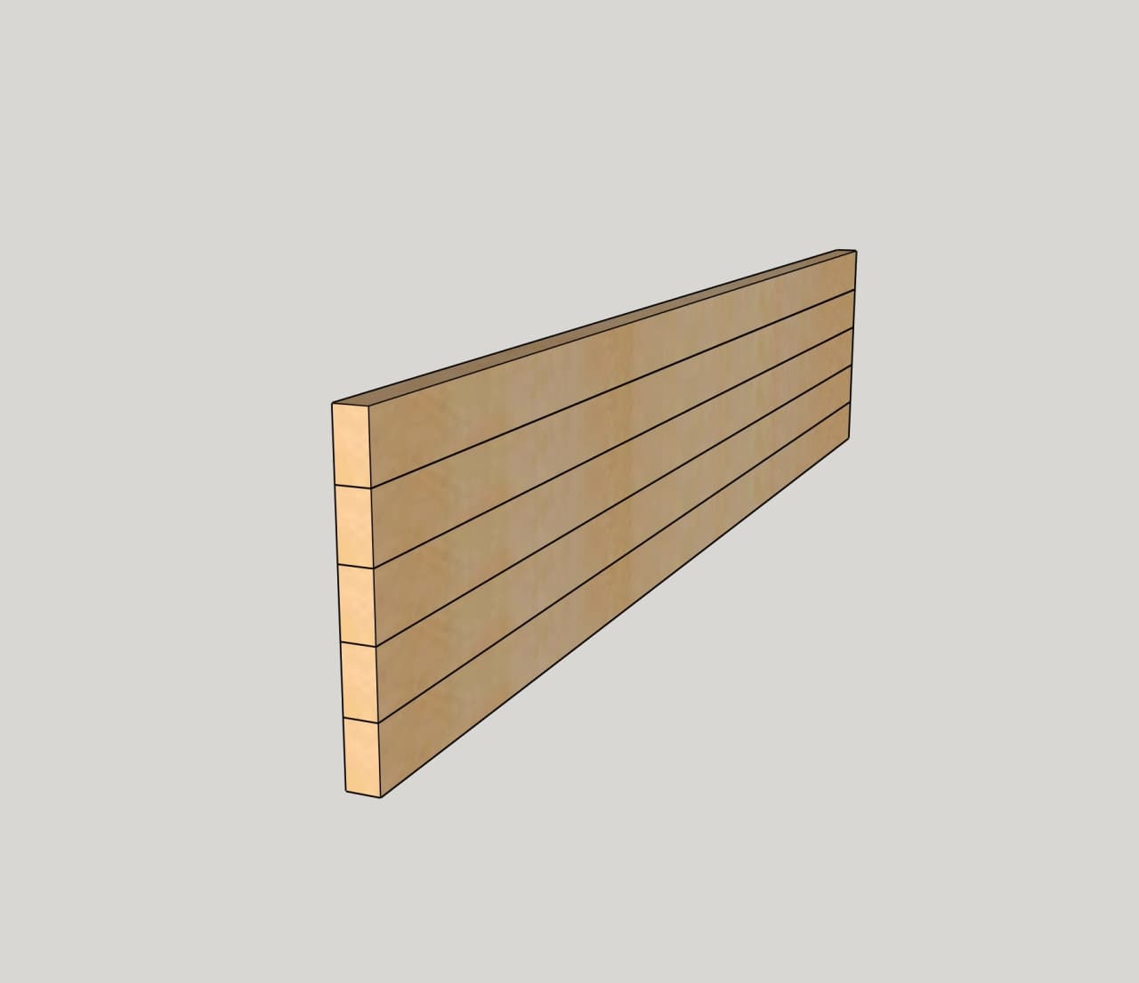 Подступенки, лиственница