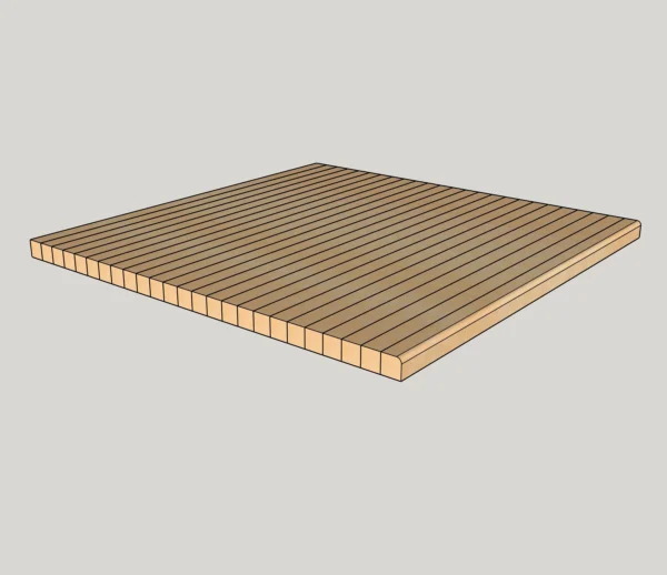 Площадка Площадки, лиственница