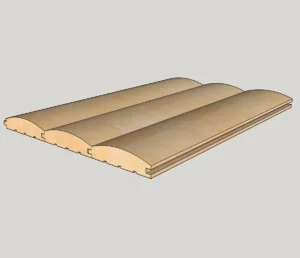 Блок-хаус, лиственница