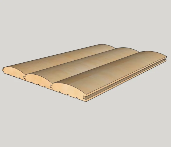 Блок-хаус, лиственница