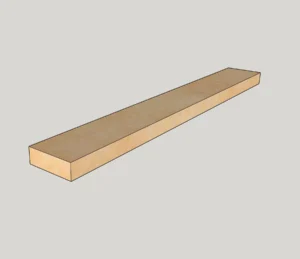 Доска обрезная, лиственница