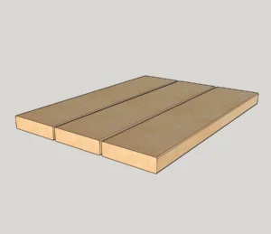 Палубная доска, лиственница